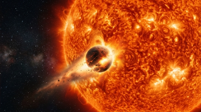 Bintang Raksasa yang Menelan Planet